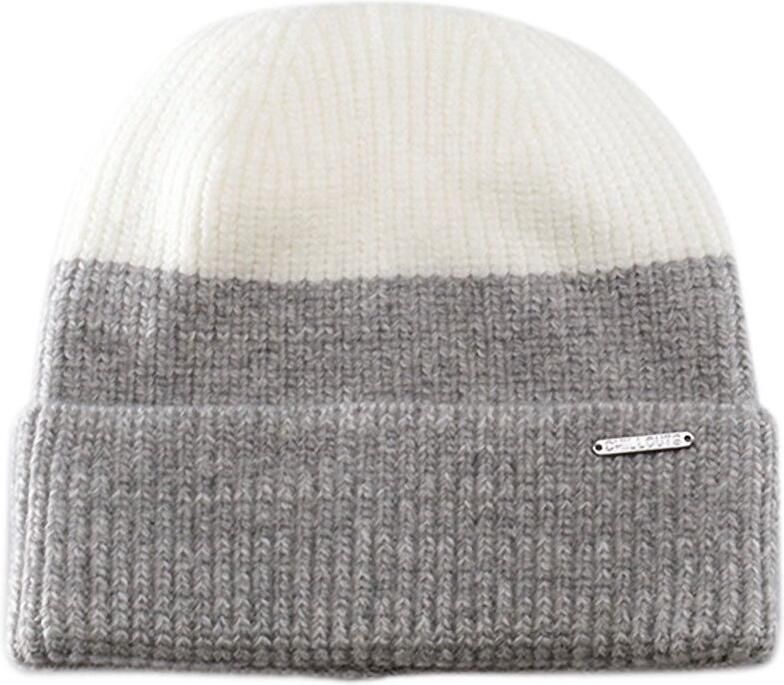 Chillouts Beanie Felix Hat in two-tone look met omslag - Foto 6