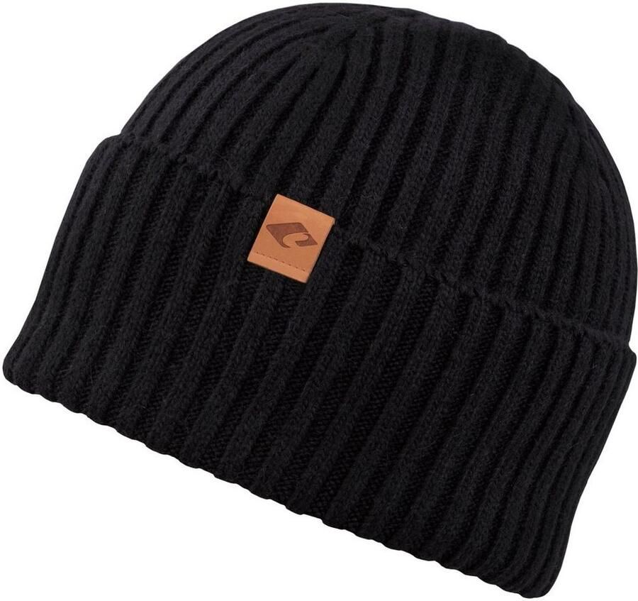 Chillouts Beanie Justin Hat met -logo aan de zoom