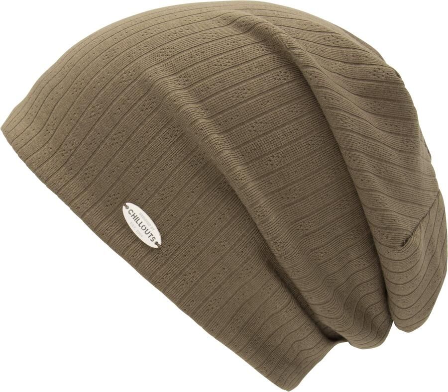Chillouts Beanie Kamza Hat met fijne ribstructuur & elastische pasvorm voor alle seizoenen - Foto 3