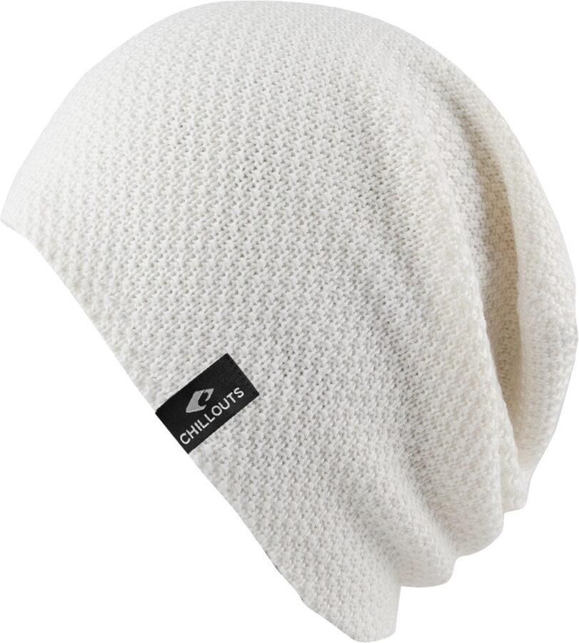 Chillouts Beanie Osaka Hat Slouch-muts met gestructureerd oppervlak