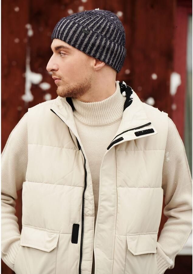 Chillouts Beanie Stan Hat met robuust breipatroon - Foto 3