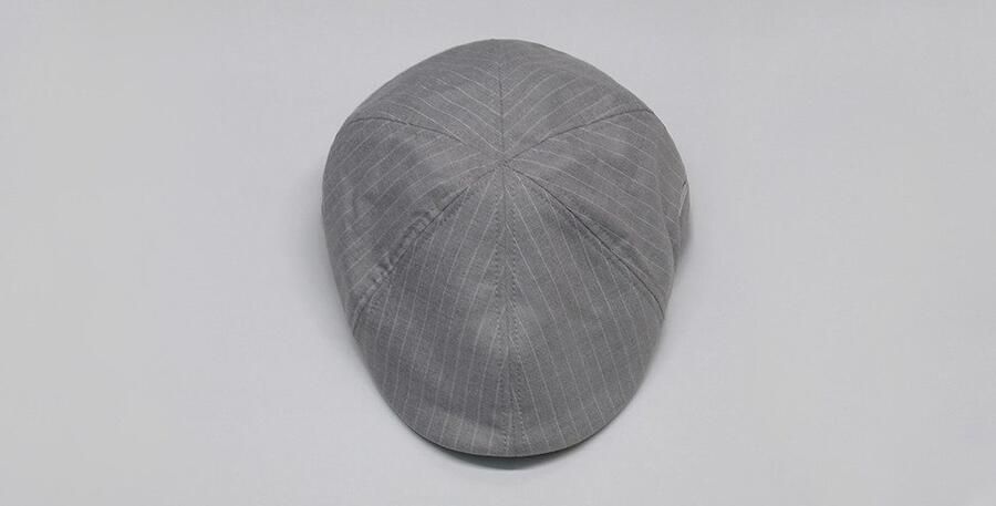 Chillouts Flat cap Alicante Hat met fijn streepmotief & moderne elegantie - Foto 5