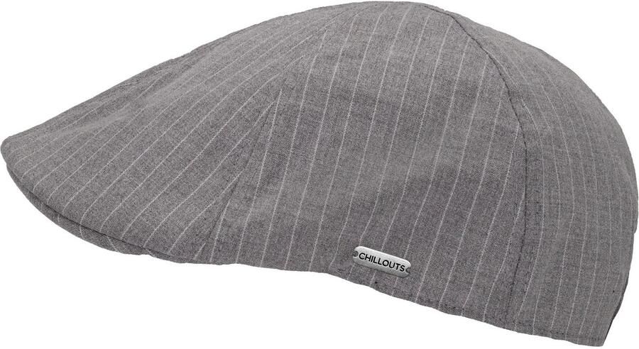 Chillouts Flat cap Alicante Hat met fijn streepmotief & moderne elegantie - Foto 4