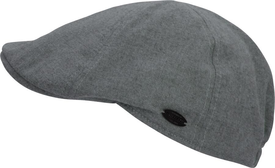 Chillouts Flat cap Calvin Hat met decent label stijlvolle pasvorm