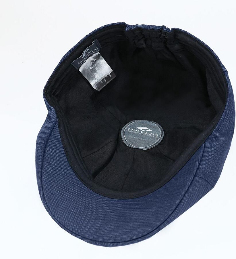 Chillouts Flat cap Kapolei Hoed klassieke schipperspet met comfortabele pasvorm