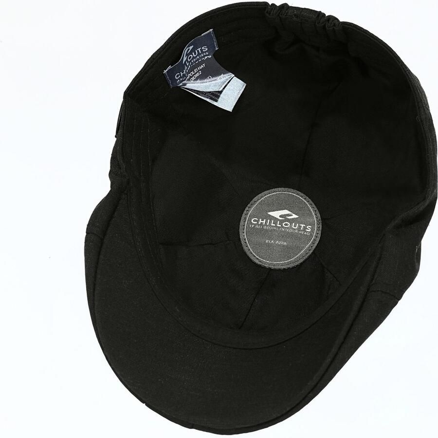 Chillouts Flat cap Kapolei Hoed klassieke schipperspet met comfortabele pasvorm