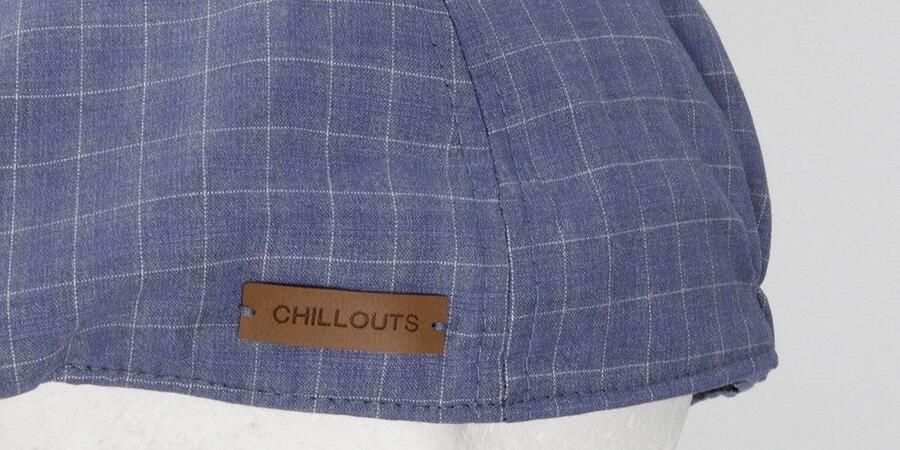 Chillouts Flat cap Samsun Hat met fijn ruitpatroon & moderne snit - Foto 2