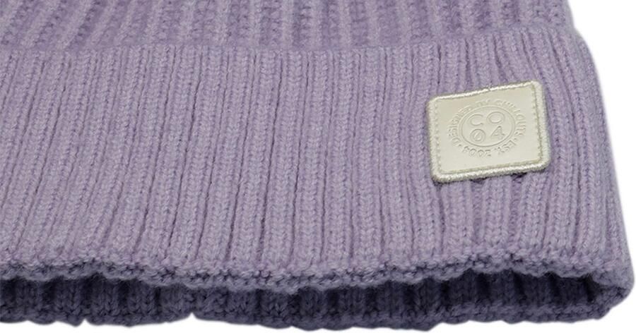 Chillouts Gebreide muts Denise Hat met zichtbaar logo-patch - Foto 3