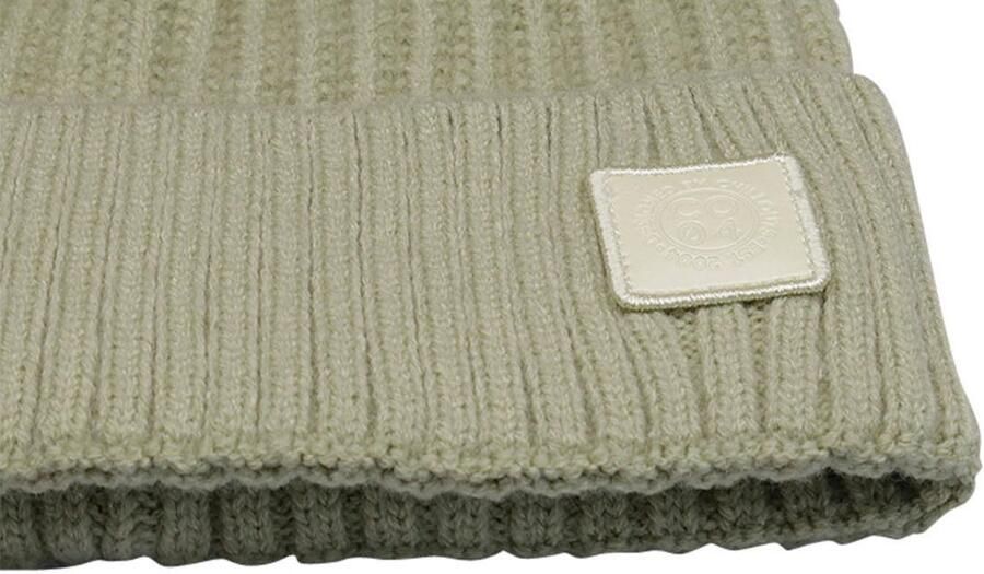 Chillouts Gebreide muts Denise Hat met zichtbaar logo-patch - Foto 3