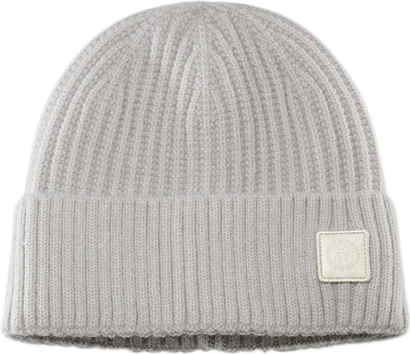 Chillouts Gebreide muts Denise Hat met zichtbaar logo-patch