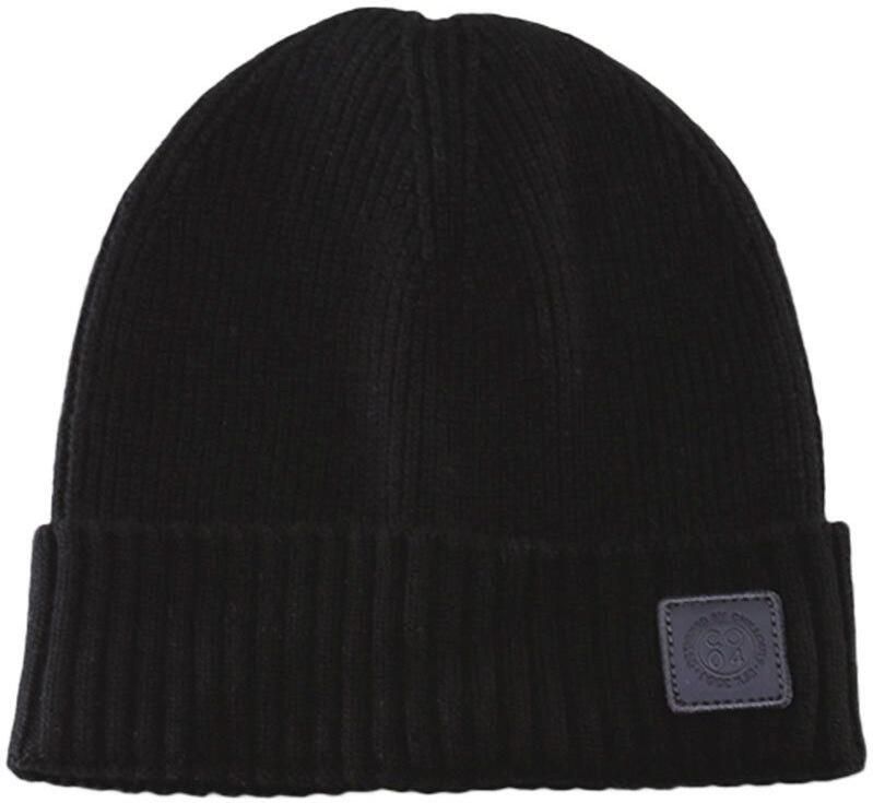 Chillouts Gebreide muts Enes Hat met subtiele logo-patch