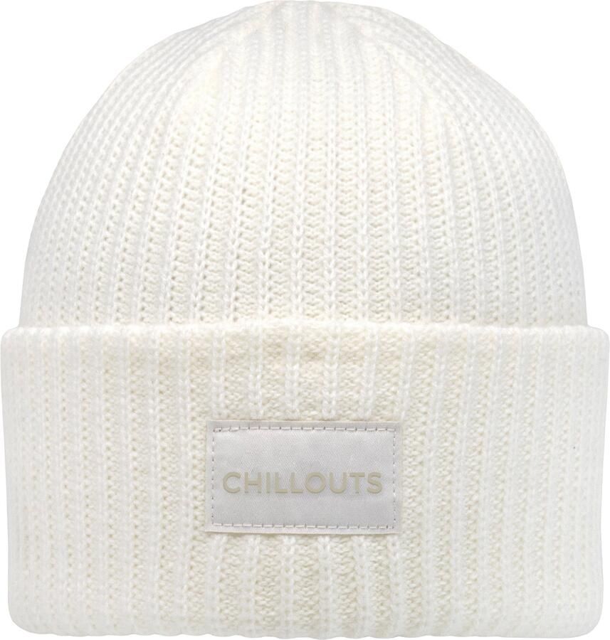 Chillouts Gebreide muts Kara Hat Klassieke ribbrei - Foto 5