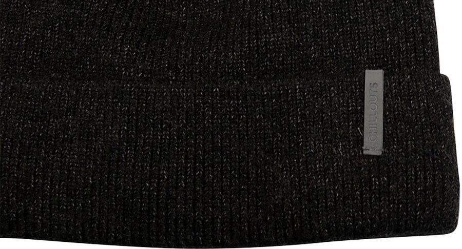 Chillouts Gebreide muts met omslag gevoerd - Foto 3