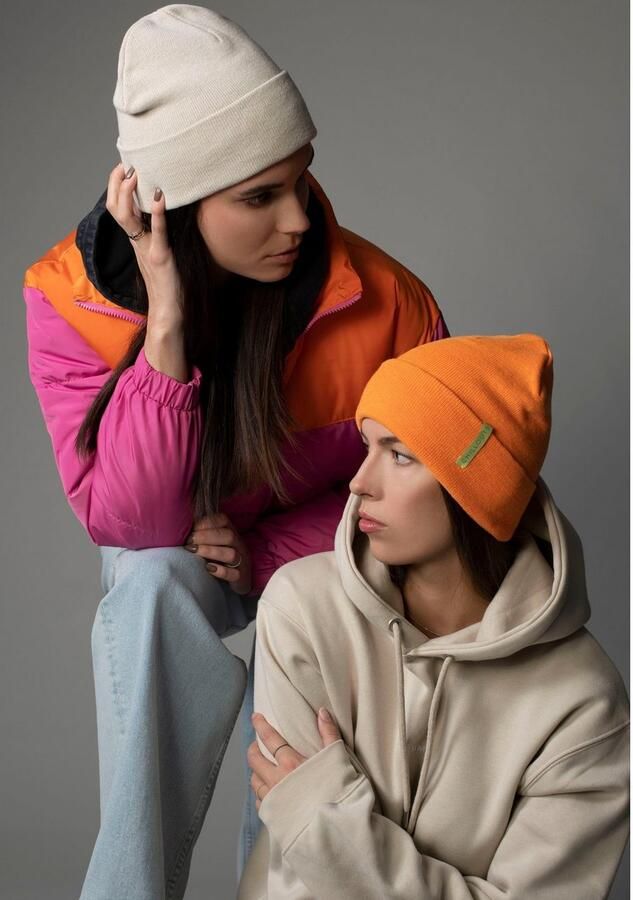 Chillouts Gebreide muts Monty Hat van linnen-katoenmix met verstelbare pasvorm & natuurlijke look - Foto 3