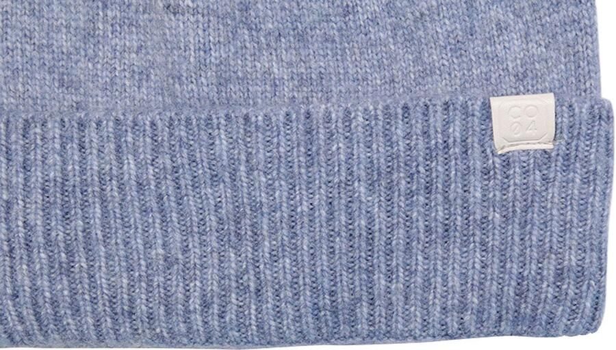Chillouts Gebreide muts Riana Hat met subtiel merklogo en brede omslag - Foto 3