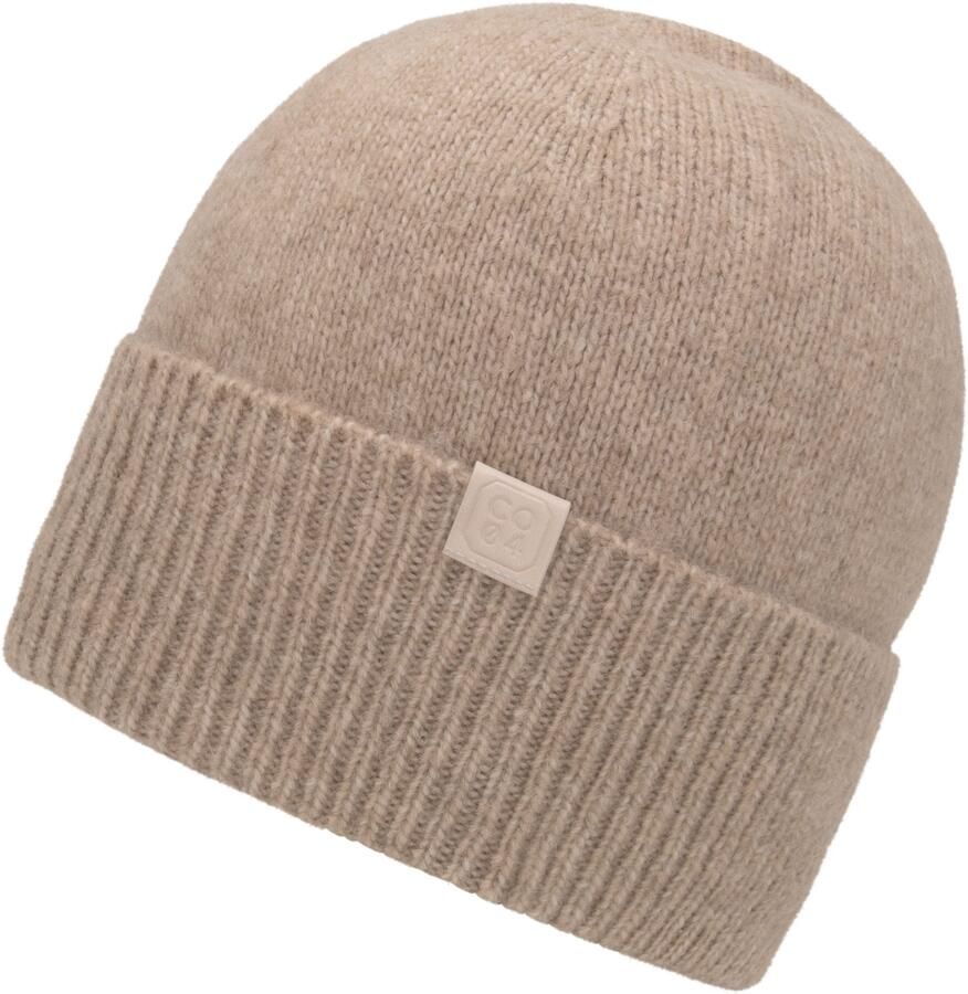 Chillouts Gebreide muts Riana Hat met subtiel merklogo en brede omslag - Foto 4