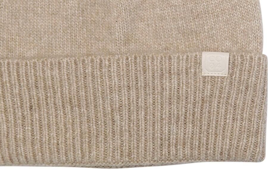 Chillouts Gebreide muts Riana Hat met subtiel merklogo en brede omslag - Foto 3