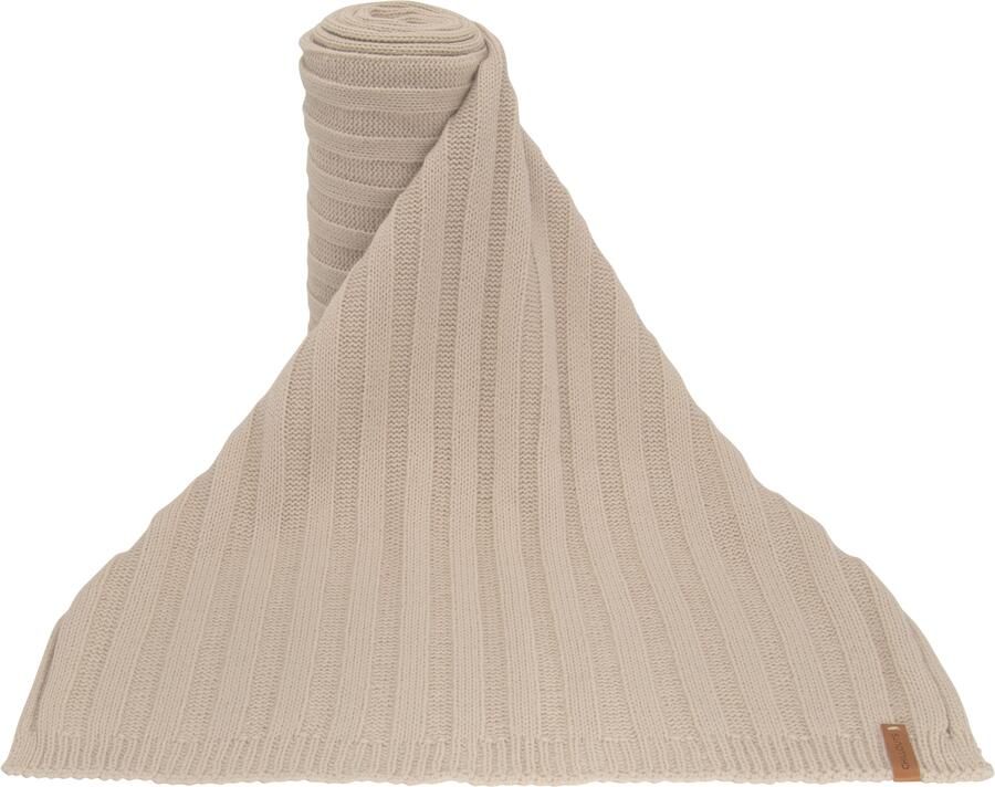 Chillouts Gebreide sjaal Gianluca Scarf met mooi ribbreipatroon