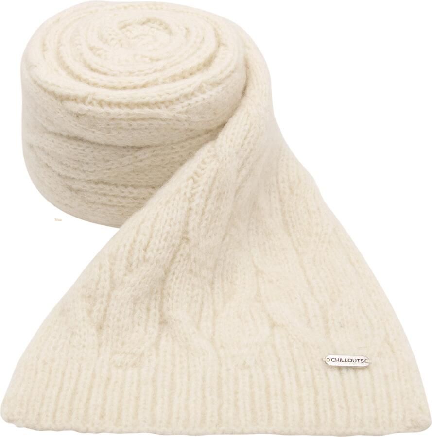 Chillouts Gebreide sjaal Giralda Scarf met elegante structuur & aangename lengte - Foto 3