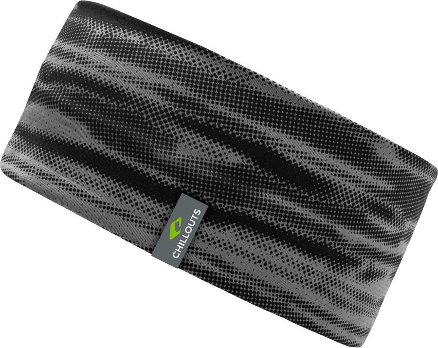 Chillouts Hoofdband Minto Headband met dynamische print & sneldrogend functioneel materiaal