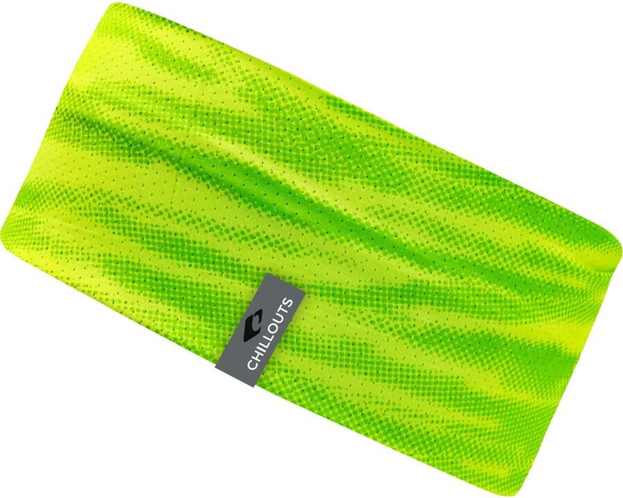 Chillouts Hoofdband Minto Headband met dynamische print & sneldrogend functioneel materiaal