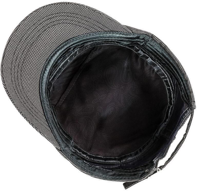 Chillouts Leger pet Heraklion Hat van natuurlijke vezels met verstelbare sluiting & urban karakter