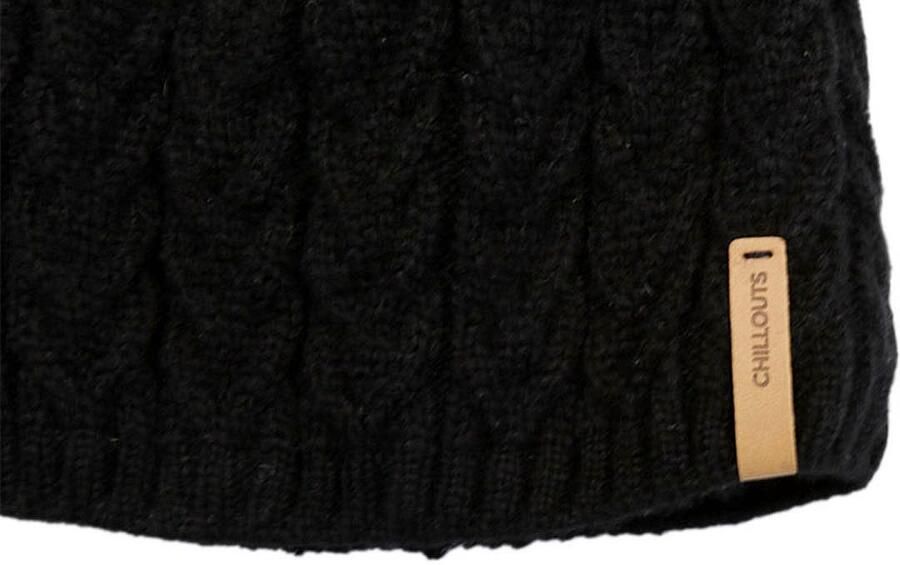 Chillouts Muts met pompon Tabea Hat met afneembare kunstbont pompon - Foto 2