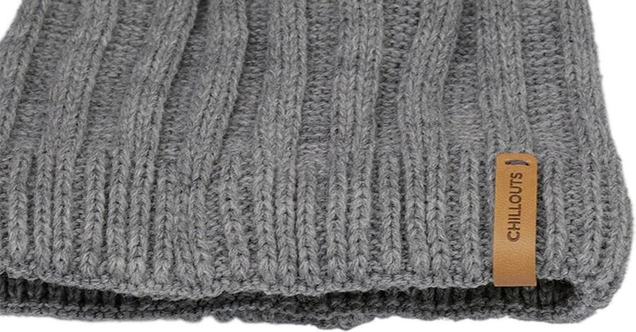 Chillouts Pomponmuts Lorena Hat met afneembare faux-fur pompon - Foto 3