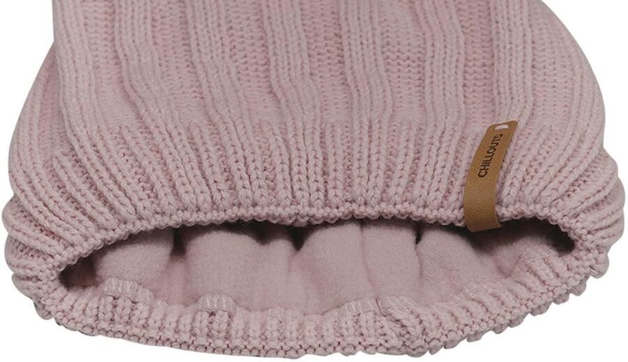 Chillouts Pomponmuts Lorena Hat met afneembare faux-fur pompon - Foto 3