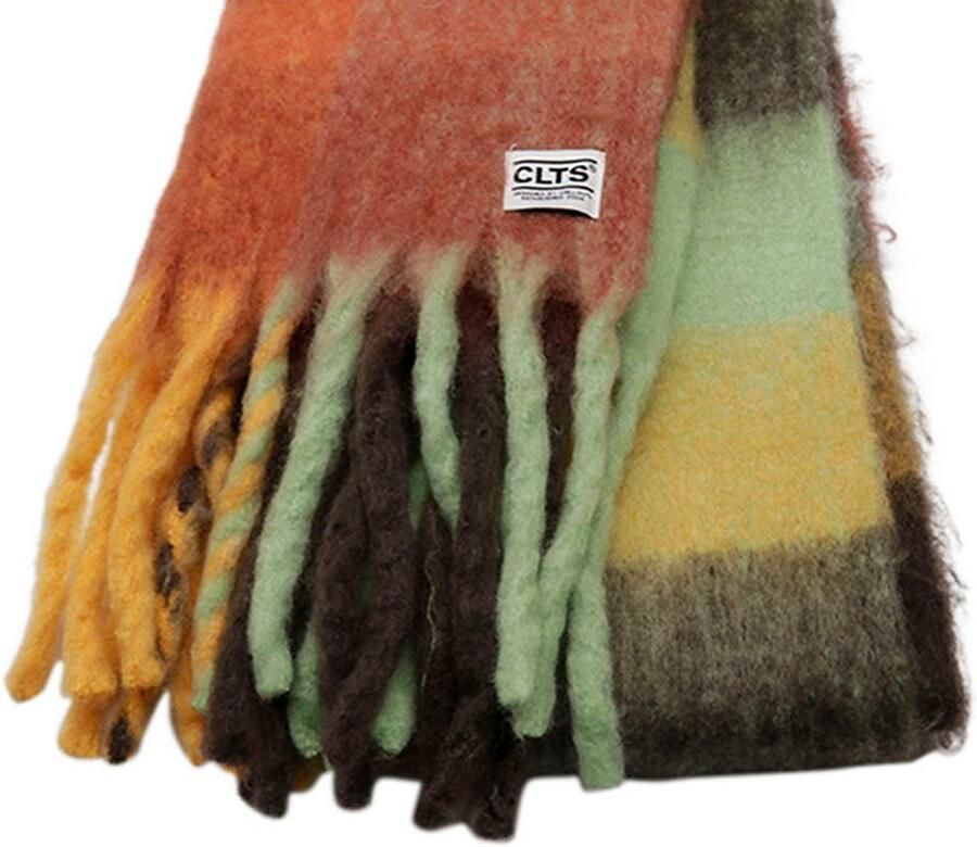 Chillouts XXL-sjaal Gero Scarf met dikke franjes