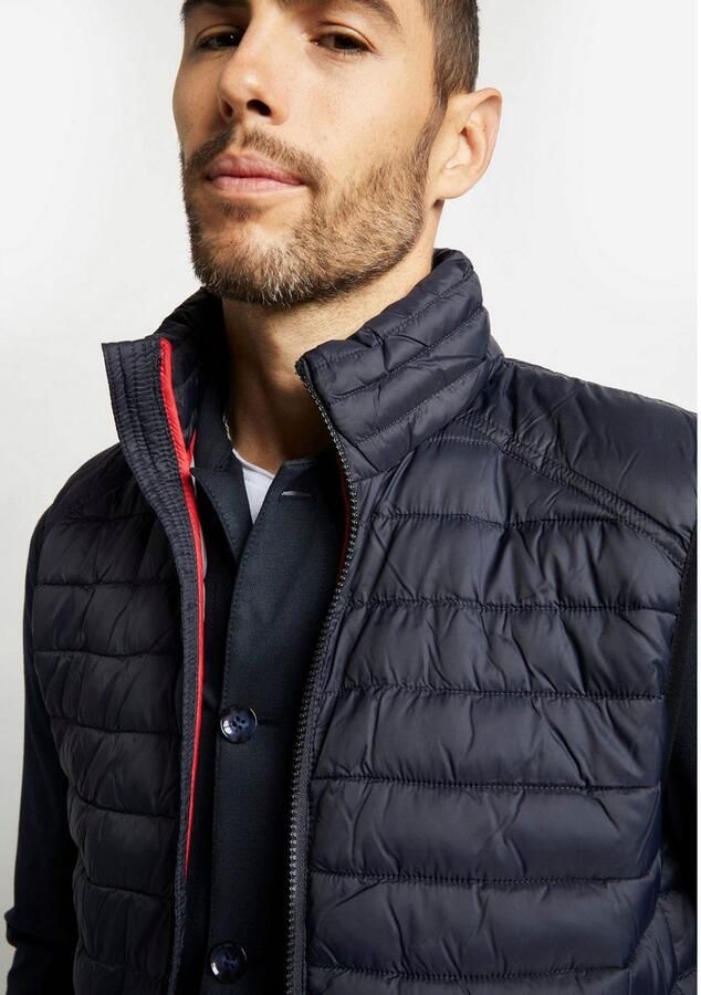 CINQUE Gilet met opstaande kraag model 'CiFold'