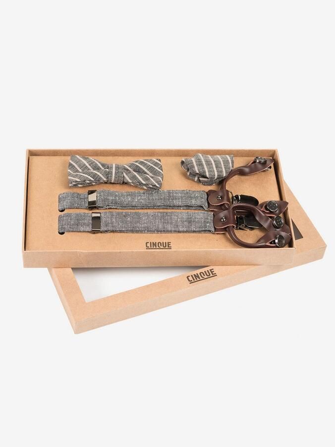 CINQUE Bretels van een mix van katoen en linnen model 'MOZZA' - Foto 4