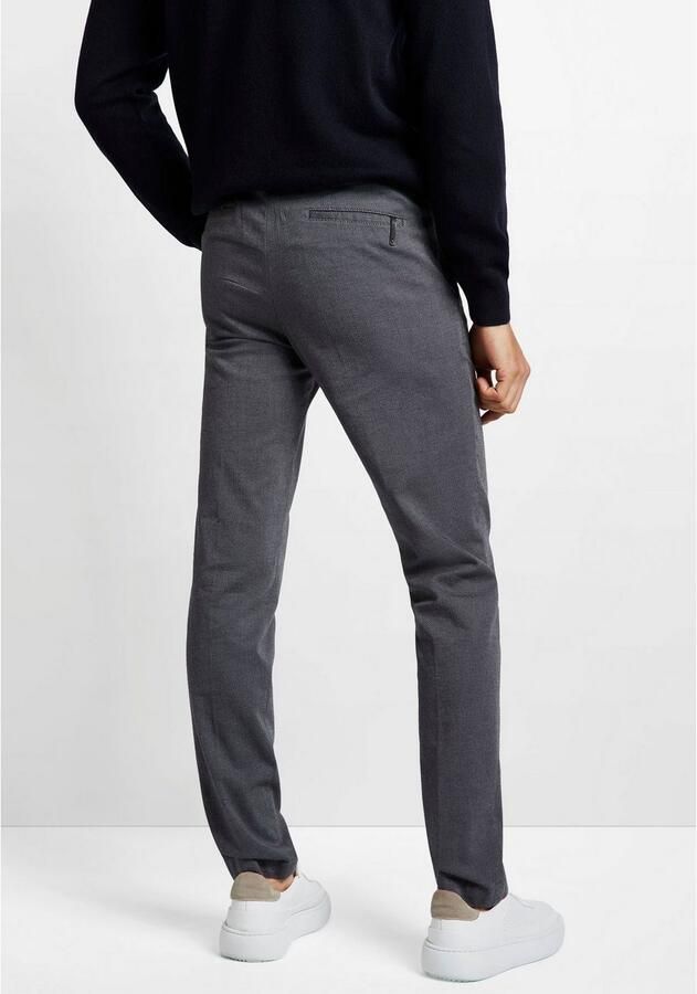 CINQUE Slim fit stoffen broek met stretch model 'CiBrody' - Foto 5