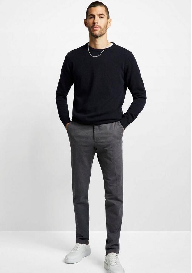 CINQUE Slim fit stoffen broek met stretch model 'CiBrody' - Foto 3