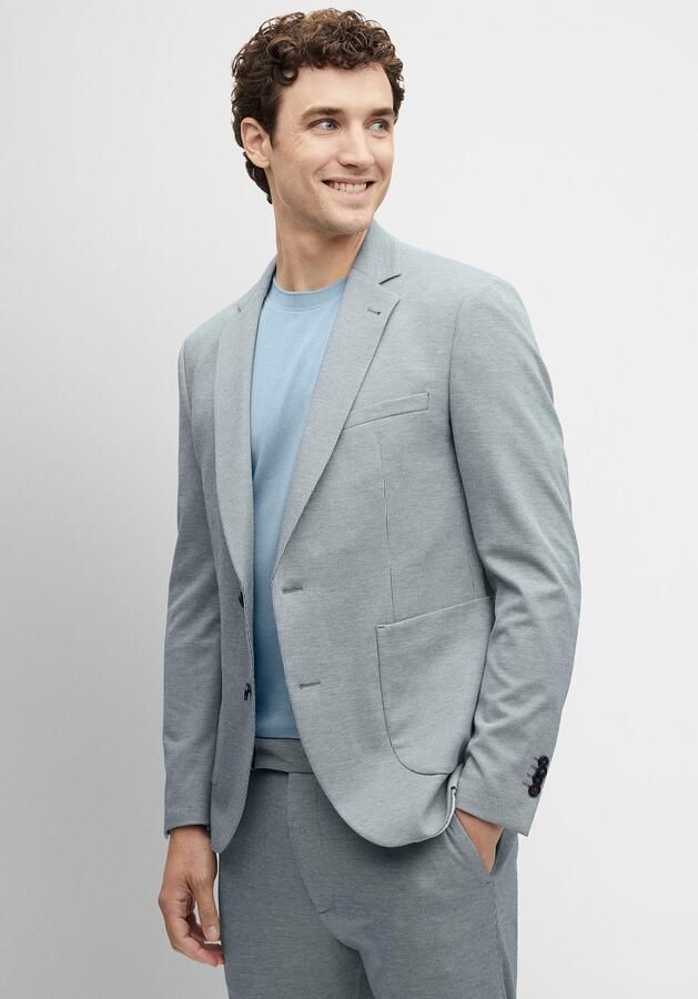 CINQUE 2-knoops colbert met reverskraag model 'Dati' - Foto 4