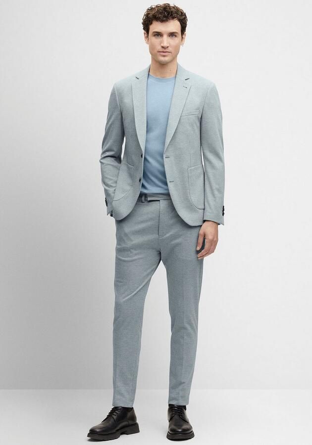 CINQUE 2-knoops colbert met reverskraag model 'Dati' - Foto 2