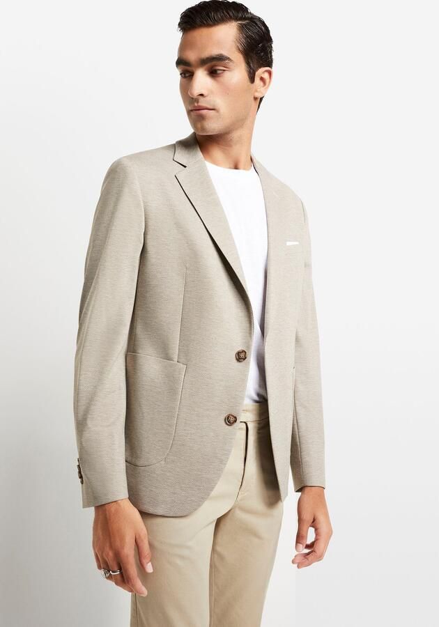 Cinque Colbert bij een pak CIDATI met modieuze structuur - Foto 6