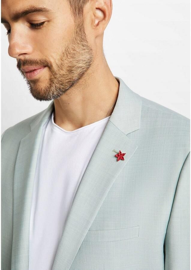 CINQUE Regular fit 2-knoops colbert met scheerwol model 'Cimonopoli' - Foto 2