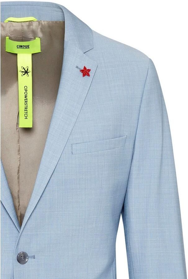 CINQUE Regular fit 2-knoops colbert met scheerwol model 'Cimonopoli' - Foto 6