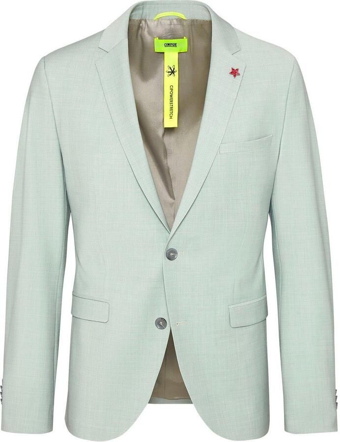 CINQUE Regular fit 2-knoops colbert met scheerwol model 'Cimonopoli'