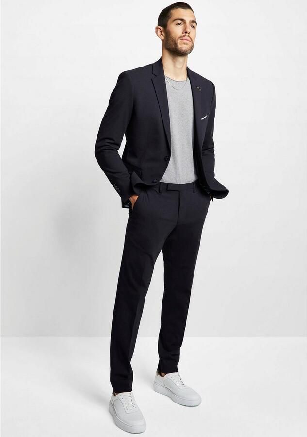 CINQUE Slim fit 2-knoops colbert met klepzakken - Foto 4