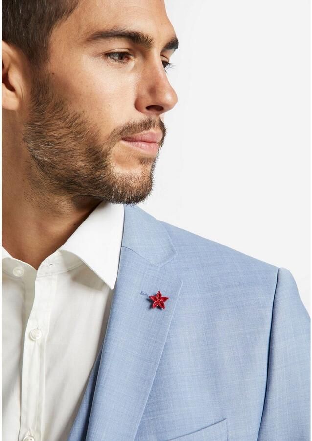 CINQUE Regular fit 2-knoops colbert met scheerwol model 'Cimonopoli' - Foto 3