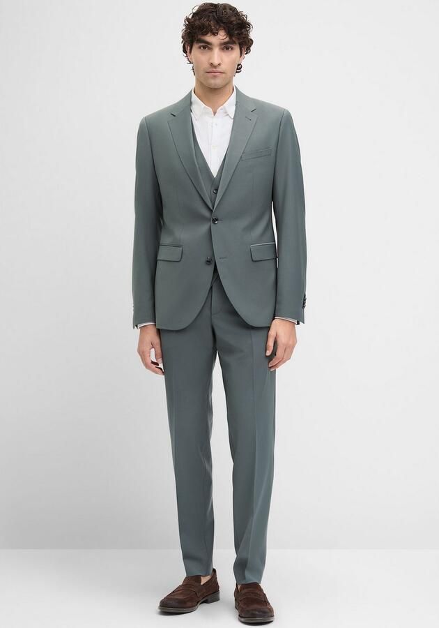 CINQUE Slim fit 2-knoops colbert met klepzakken model 'Monopoli' - Foto 3