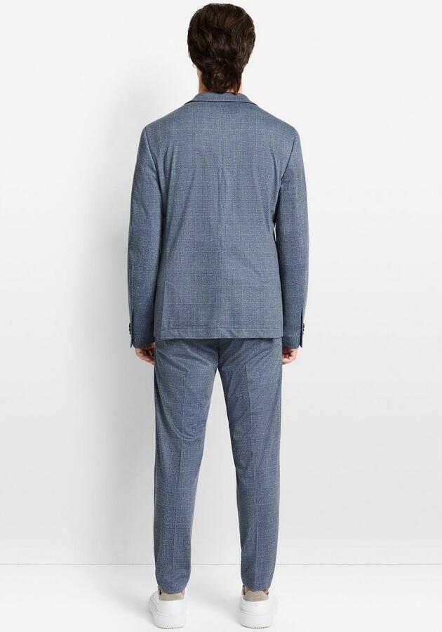 CINQUE 2-knoops colbert met fijn gestructureerd motief model 'Dati' - Foto 4