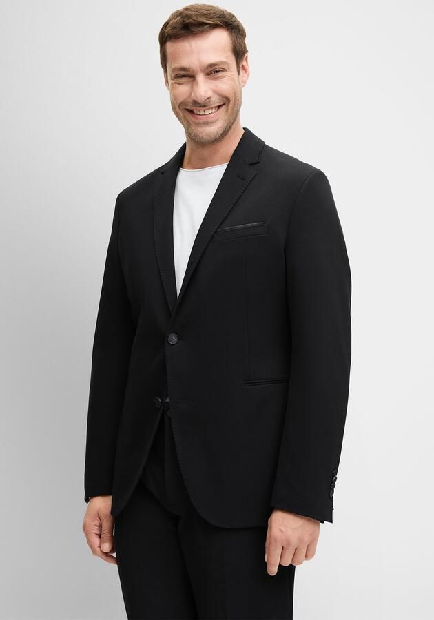 CINQUE Slim fit 2-knoops colbert met paspelzakken model 'Data' - Foto 4