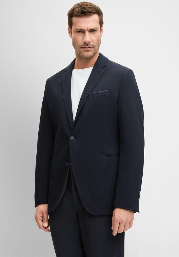 CINQUE Slim fit 2-knoops colbert met paspelzakken model 'Data' - Foto 2