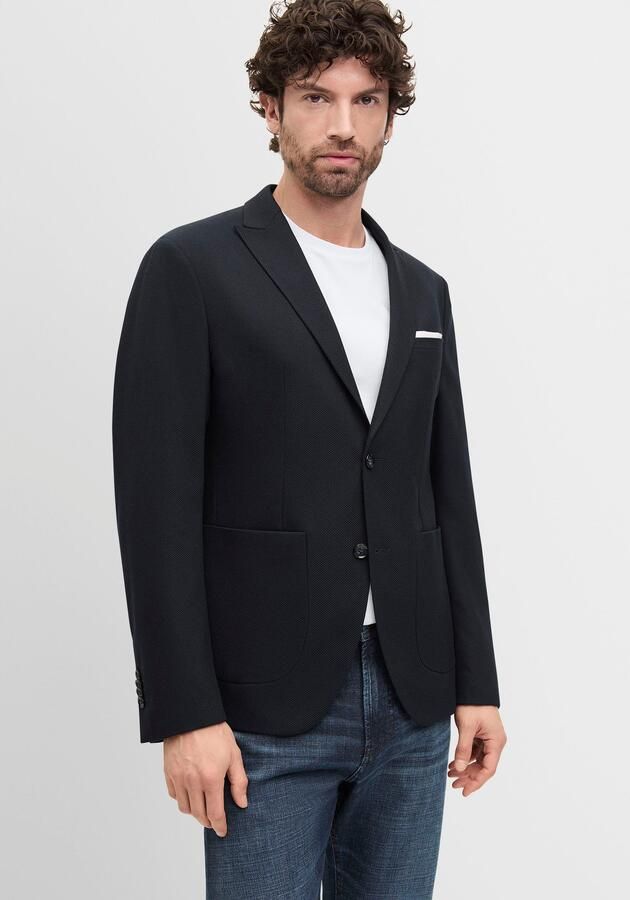 CINQUE 2-knoops colbert met opgestikte zakken model 'Michele' - Foto 4