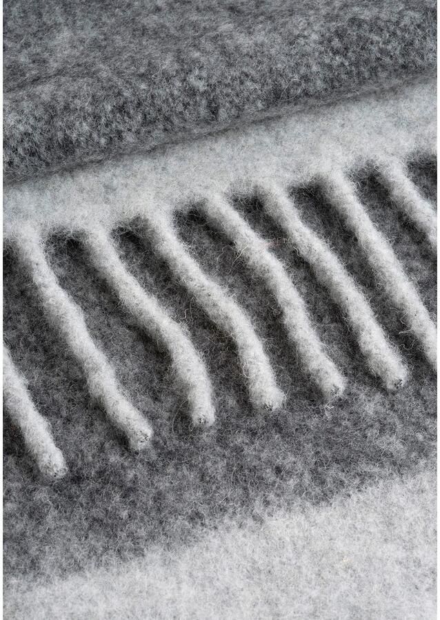 Cinque Gebreide sjaal Aster van knuffelzachte materiaalcombinatie streeppatroon gemaakt in italië