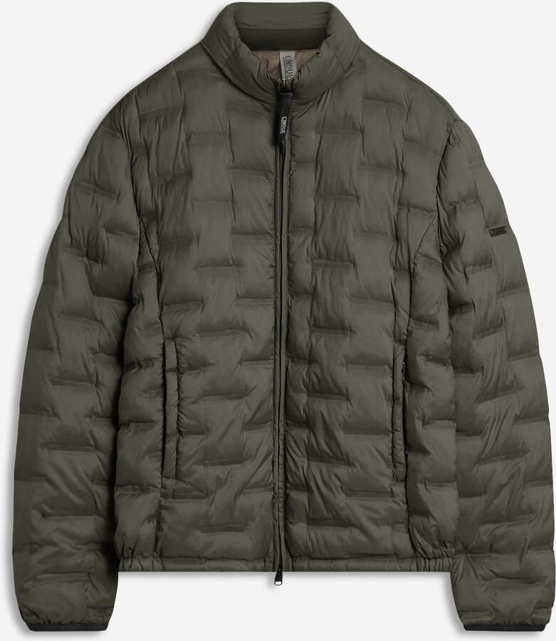 Cinque Gewatteerde jas CISURF regular fit met staande kraag