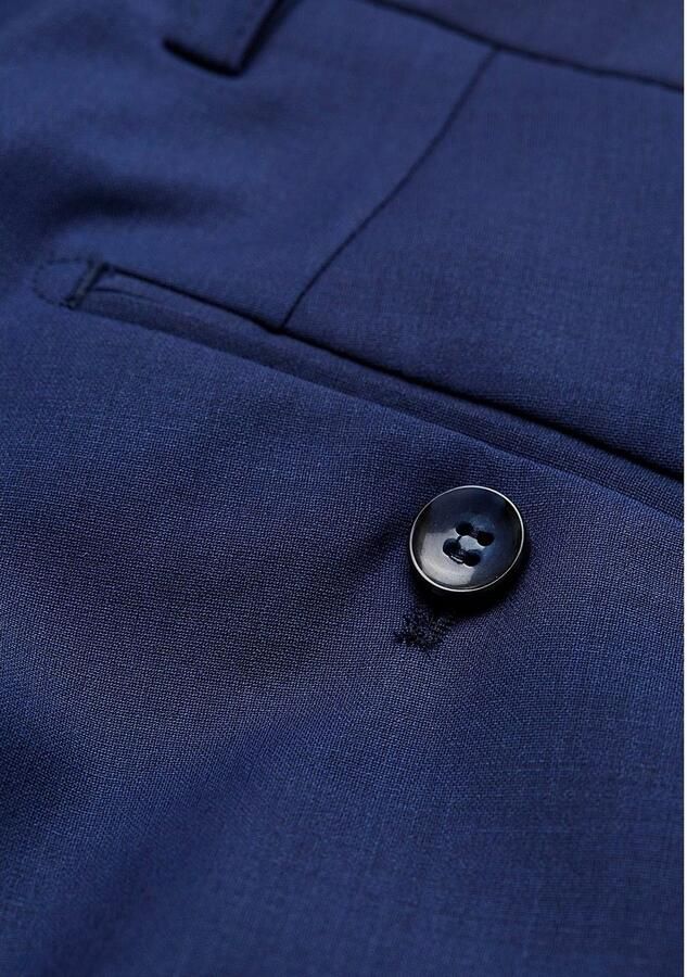 CINQUE Super slim fit pantalon met scheerwol model 'Cicastello' 'CIPOWERSTRETCH' - Foto 4